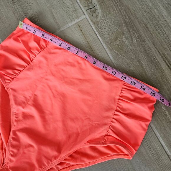 Old Navy Vibrant Coral Plus Bikini Bottom - Picture 2 of 4